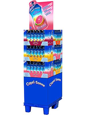 Die Große Capri-Sonne vereint in einer Zweitplatzierung.