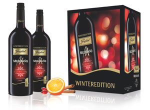 Die Hamburger Design-Agentur brandcouture verleiht dem neuen Mederaño-Glühwein von Freixenet ein winterliches Design.