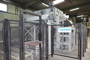 Der Beumer Paletpac arbeitet nicht nur sehr schnell und präzise, er ist auch äußerst wartungsarm.