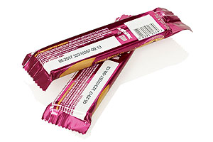 Die Domino Tinte eignet sich sowohl für flexible Verpackungsfolien ...