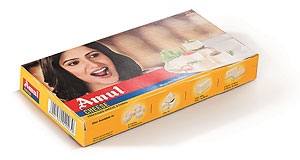 Die Verpackungslösung umfasst auch die Kartonierung der Einzelportionen.