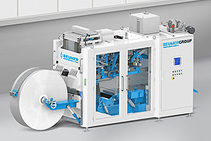 Beumer sealpac – hohe Durchsatzleistung und Verfügbarkeit und kompakte Bauweise zeichnen das neue System zur Sackabfüllung aus.