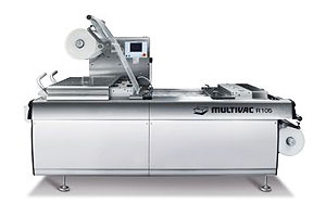 Tiefziehverpackungsmaschine R 105, auf der Multivac das Verpackungskonzept FreshSAFE vorstellen wird.