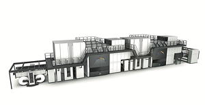 Die neu entwickelte Digitaldruckmaschine zeichnet sich unter anderem durch eine besonders hohe Druckgeschwindigkeit von bis zu 300 Metern pro Minute aus.